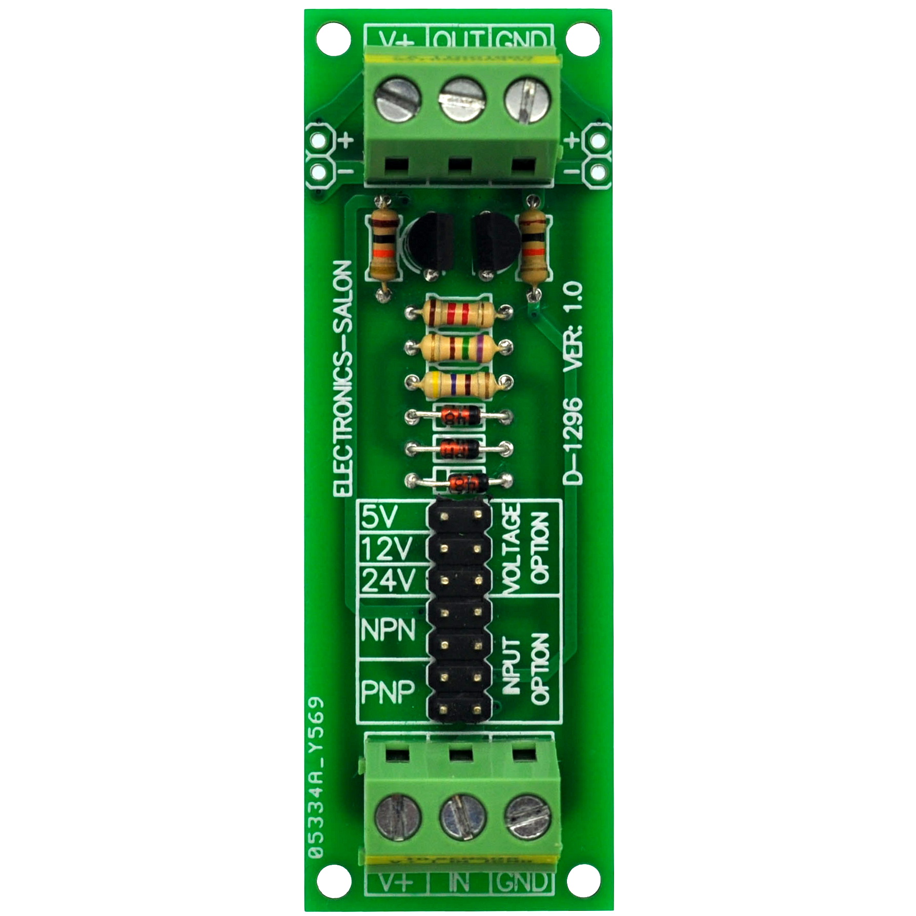 NPN to PNP / PNP to NPN Sensor Logic Signal Converter Module